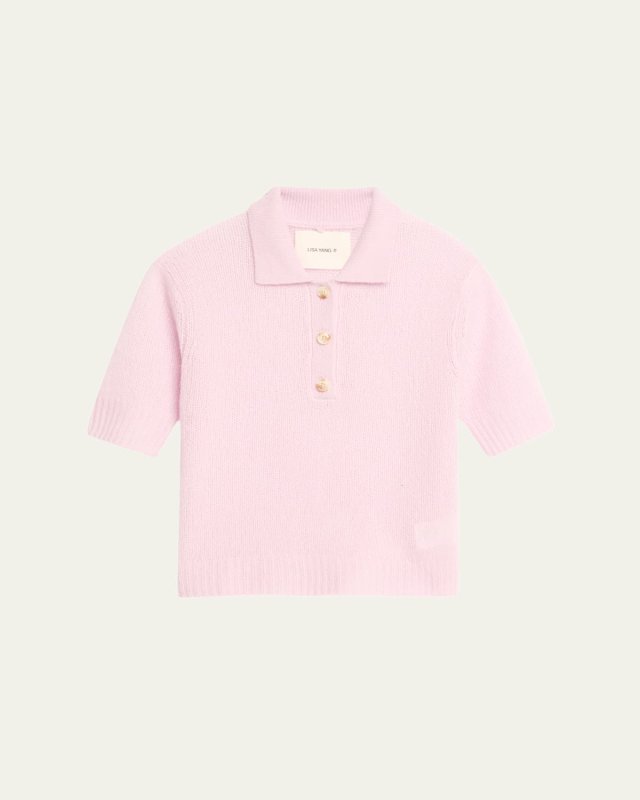 Masy Cashmere Polo Sweater